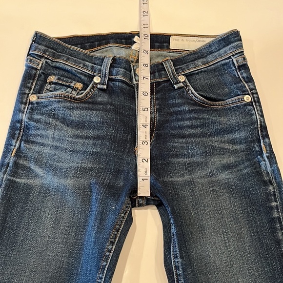 Rag & Bone Modele Skinny Mid Rise Size 25 - Picture 6 of 16